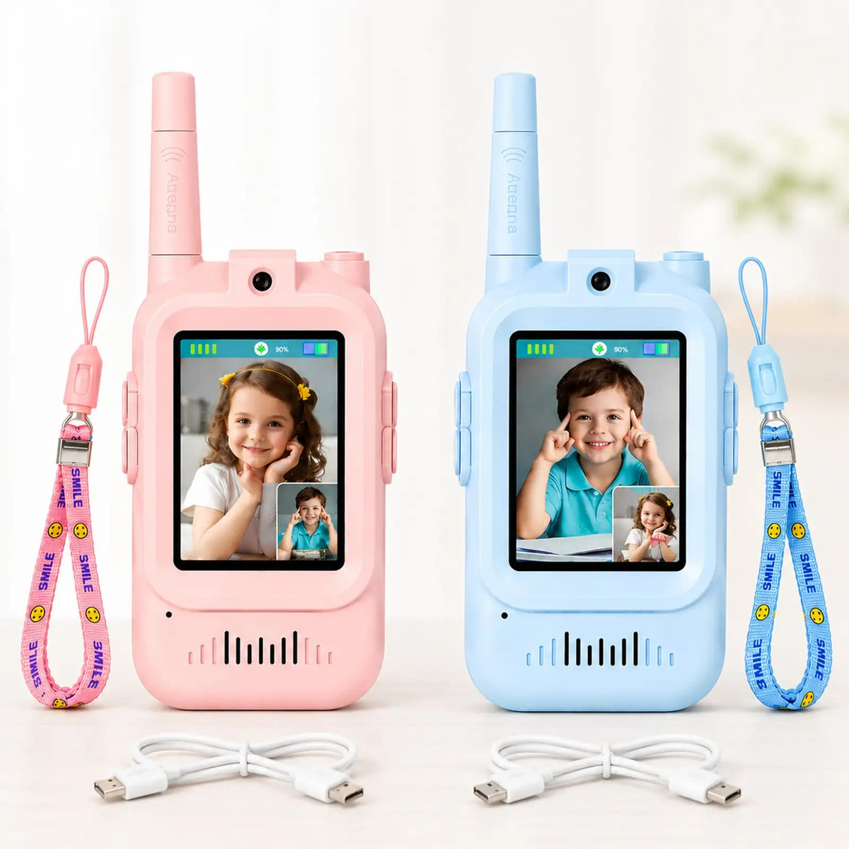 Video Walkie-Talkies for Kids — Interactive Two-Way Pair