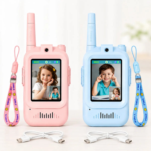 Video Walkie-Talkies for Kids — Interactive Two-Way Pair